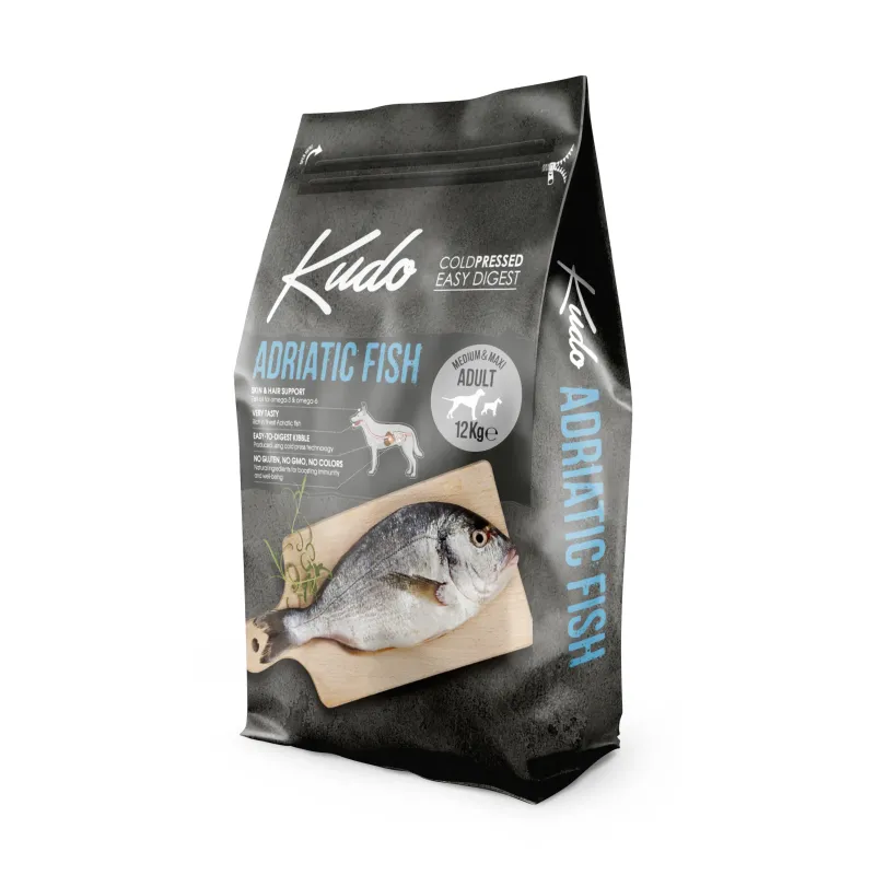 ADRIATIC FISH MEDIUM-MAXI ADULT - Kudo Croquettes pour chiens