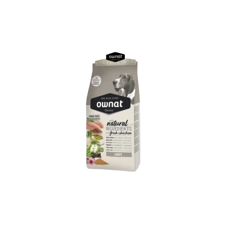 OWNAT CLASSIC LIGHT 20 kg - Pour chiens en surpoids ou peu actifs