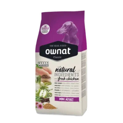 OWNAT CLASSIC MINI ADULT 4 kg - croquettes pour chiens adultes de petites races