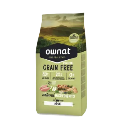 OWNAT GF PRIME ADULT CHICKEN&TURKEY - Pour chats adultes