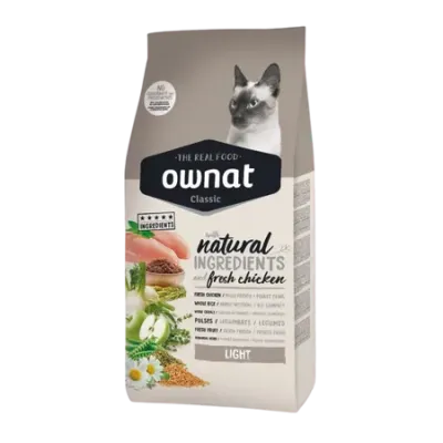 OWNAT CLASSIC LIGHT - croquettes pour chat en excès de poids