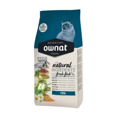 OWNAT CLASSIC FISH - Soin du poil et de la peau pour chats