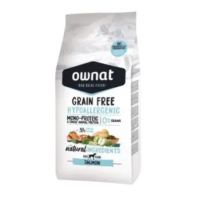 OWNAT GRAIN FREE HYPO SAUMON - Croquettes pour chiens