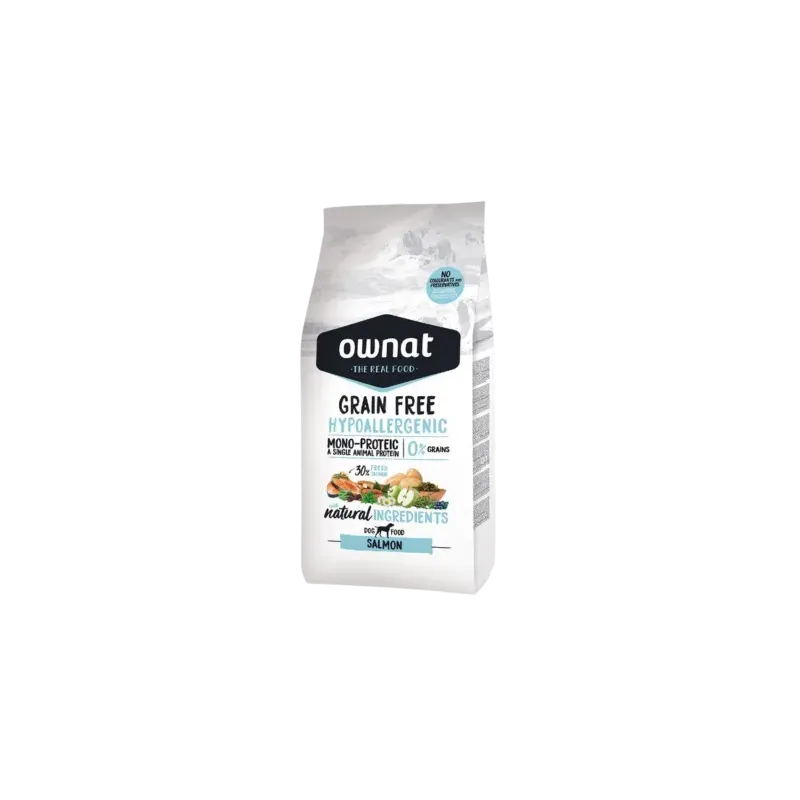 OWNAT GRAIN FREE HYPO SAUMON - Croquettes pour chiens