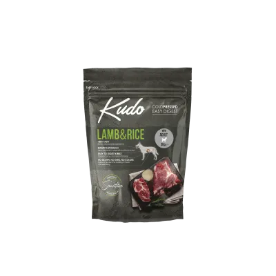 LAMB and RICE MINI ADULT 3 kg - KUDO Pour chiens adultes mini races