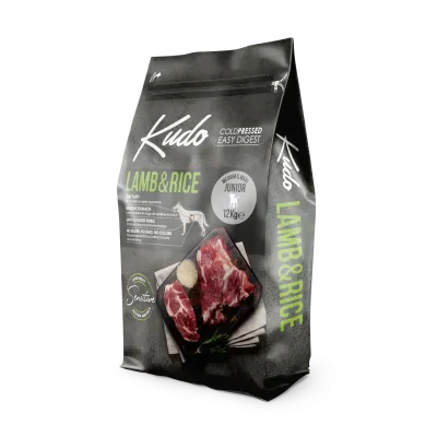 LAMB and RICE MEDIUM MAXI JUNIOR 12 kg KUDO