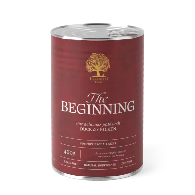 Pâtée ESSENTIAL BEGINNING pour chien 400g