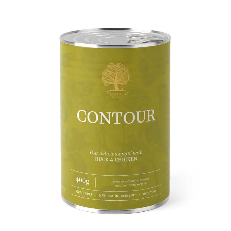 Pâtée ESSENTIAL CONTOUR pour chien 400g