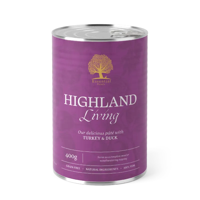 Pâtée ESSENTIAL HIGHLAND pour chien 400g