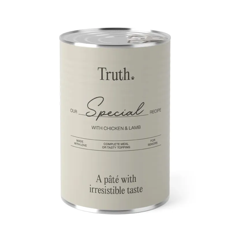 PÂTÉES TRUTH SPECIAL 400g - pour chiens senior