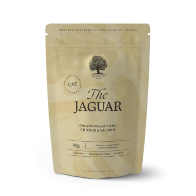 Lot de 12 Pâtées ESSENTIAL JAGUAR pour chats adultes 85g