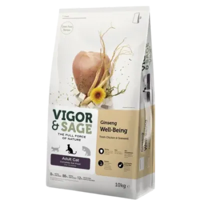 Ginseng Well-Being – Nourriture pour chat adulte 10 Kg