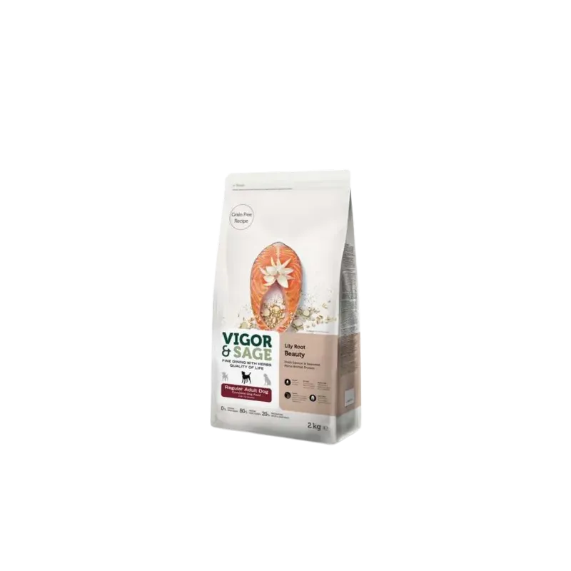 Vigor&Sage LILY ROOT BEAUTY - pour chien adulte régulier 2 kg