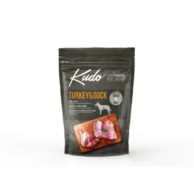 TURKEY & DUCK MEDIUM-MAXI JUNIOR 3 kg - KUDO