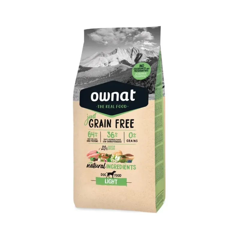 GRAIN FREE JUST LIGHT - chien