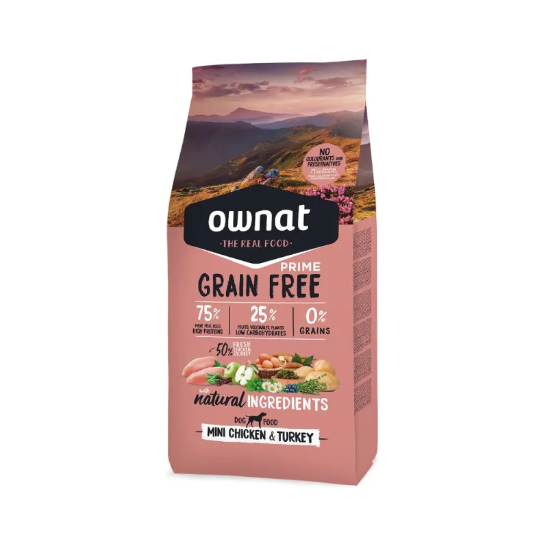 OWNAT GF PRIME DOG Mini Chicken & Turkey