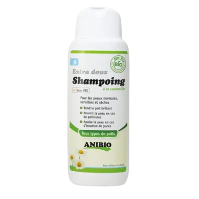 Shampoing pour chien et chat ANIBIO - SHAMPOING