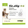 Médaille anti-tique et Anti-puce chien chat ANIBIO - MEDAILLE TIC- CLIP