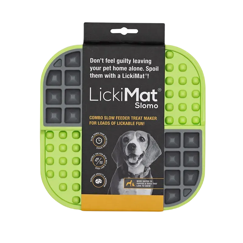 Tapis de léchage chien LickiMat Slomo